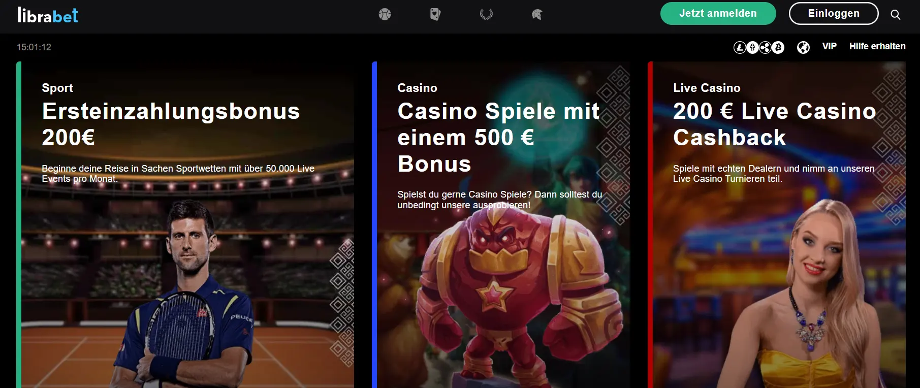 Librabet Casino Screen